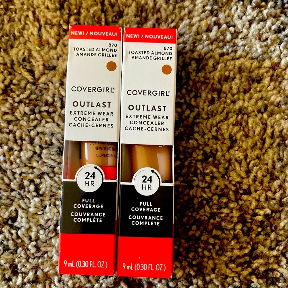 COVERGIRL Outlast Extreme Wear Concealer, Toasted Almond, .3 fl oz